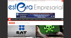Desktop Screenshot of esferaempresarial.com.mx